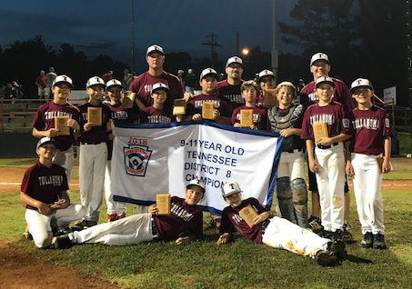 Little League 11U District Champs